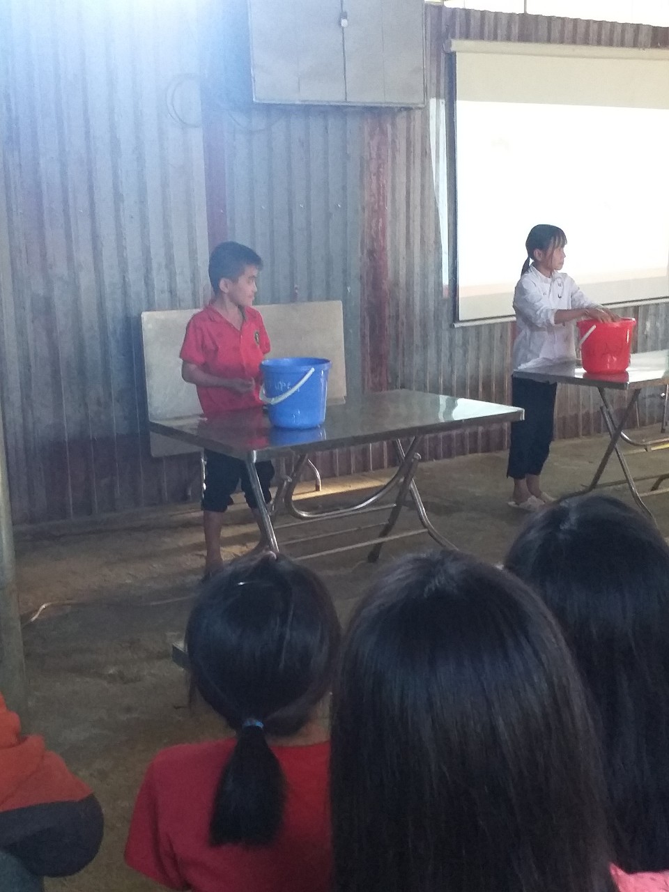Tập huấn tuyên truyền chương trình Mở rộng quy mô nước sạch và vệ sinh trong trường học