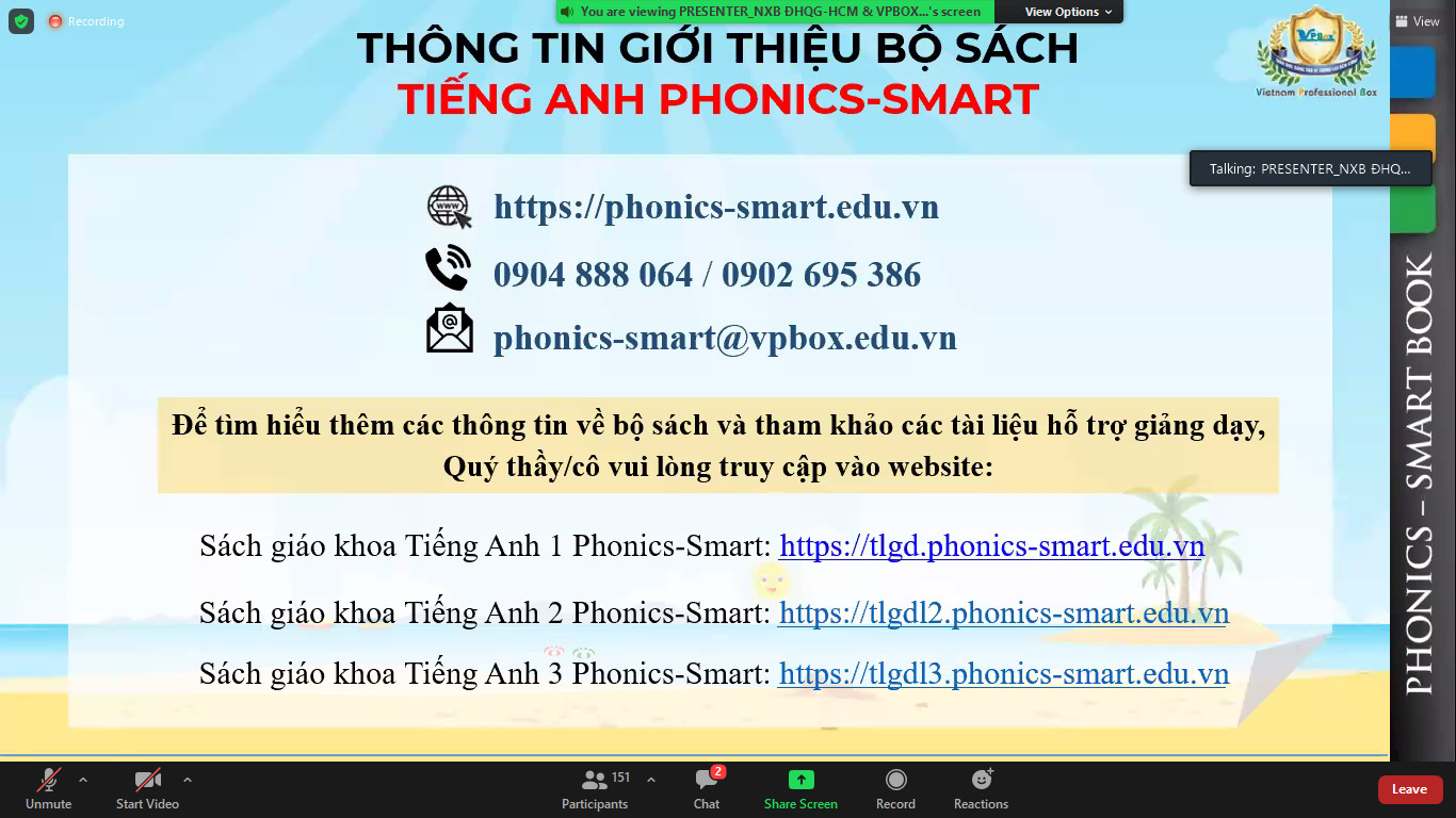 TẬP HUẤN SÁCH GIÁO KHOA MÔN TIẾNG ANH LỚP 3